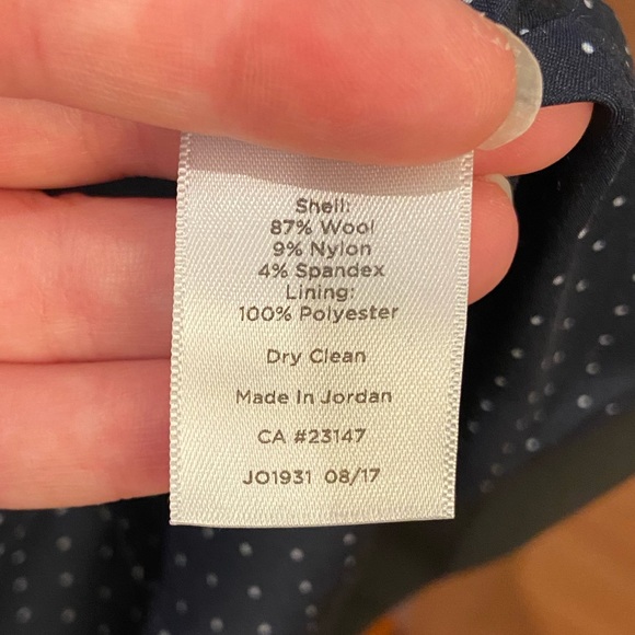 Fully Lined Black Talbots Wool Blazer - Picture 5 of 5